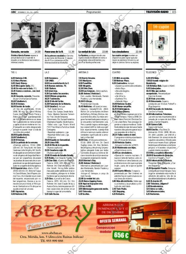 ABC SEVILLA 10-12-2006 página 115