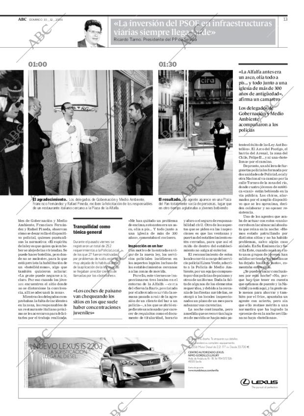 ABC SEVILLA 10-12-2006 página 13