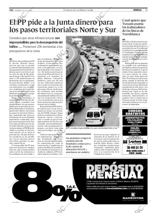 ABC SEVILLA 10-12-2006 página 15