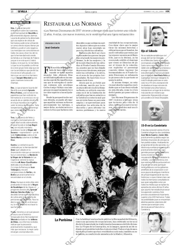 ABC SEVILLA 10-12-2006 página 18