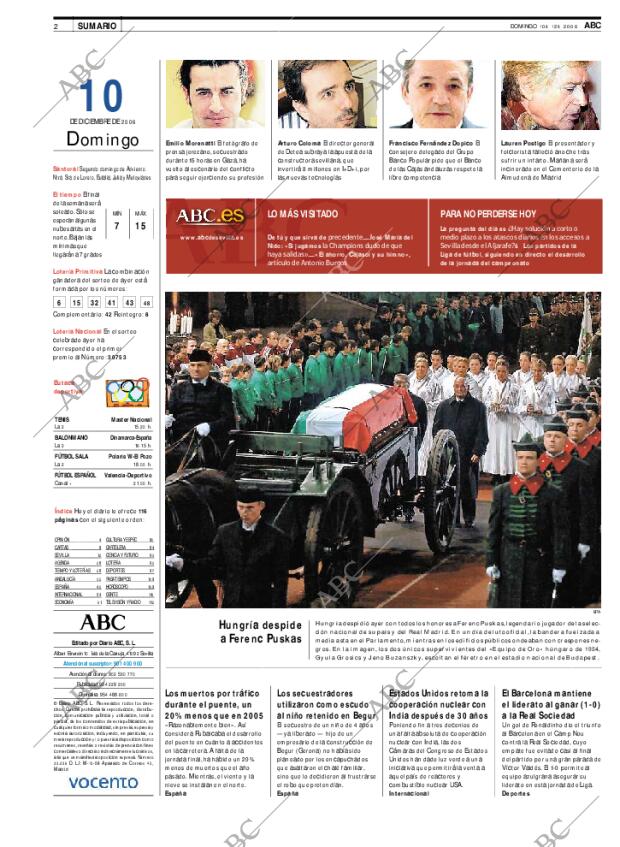 ABC SEVILLA 10-12-2006 página 2