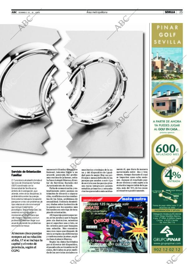 ABC SEVILLA 10-12-2006 página 25