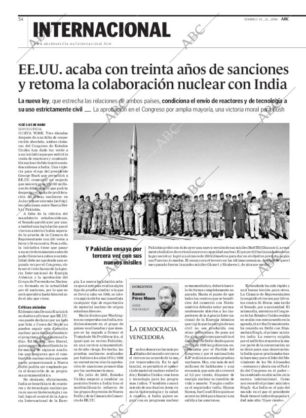 ABC SEVILLA 10-12-2006 página 54