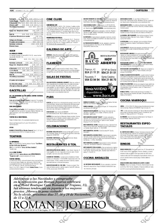 ABC SEVILLA 10-12-2006 página 87