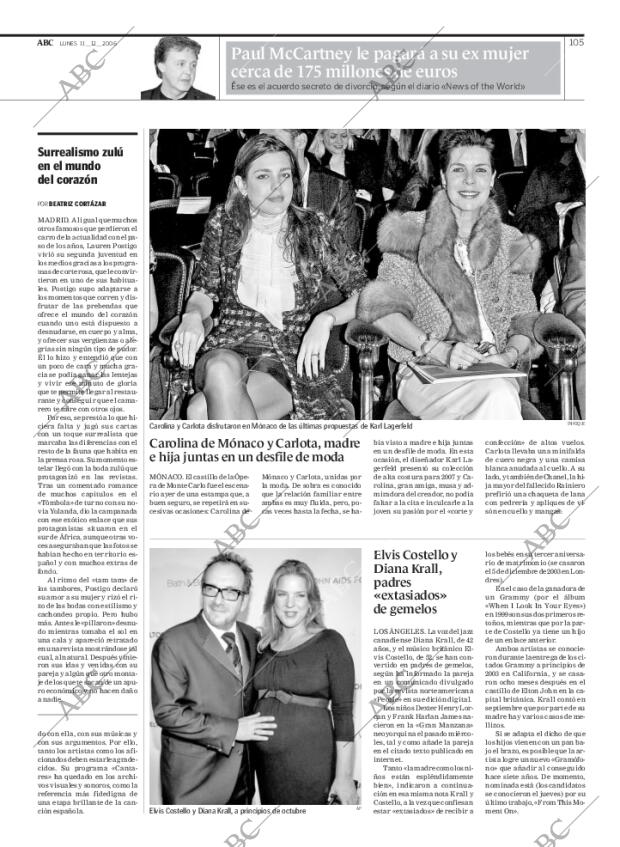 ABC MADRID 11-12-2006 página 105