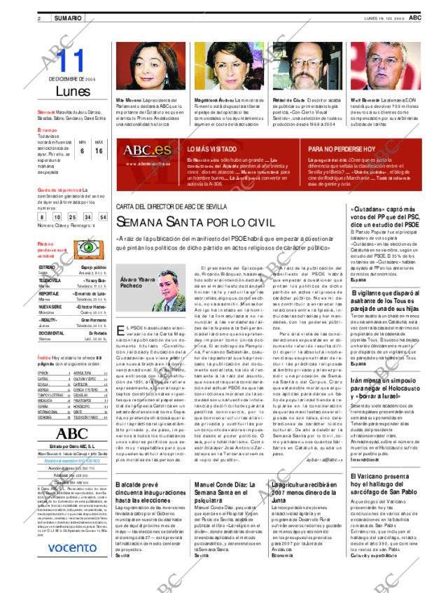 ABC SEVILLA 11-12-2006 página 2