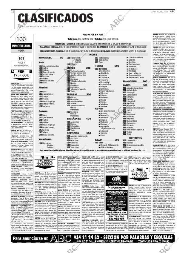 ABC SEVILLA 11-12-2006 página 72