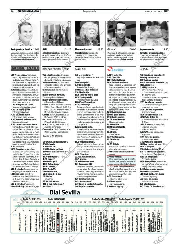 ABC SEVILLA 11-12-2006 página 86