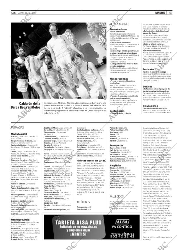 ABC MADRID 12-12-2006 página 59
