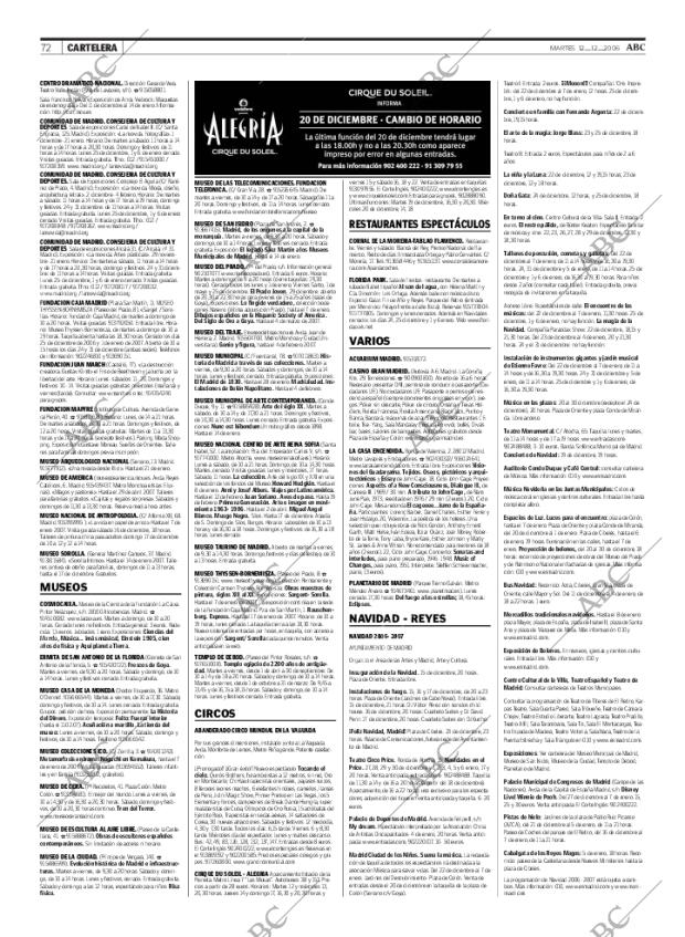 ABC MADRID 12-12-2006 página 72