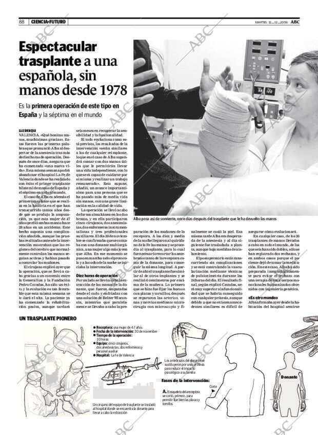 ABC MADRID 12-12-2006 página 88