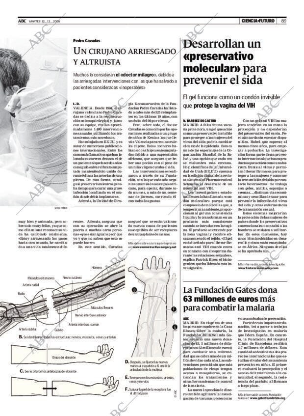 ABC MADRID 12-12-2006 página 89