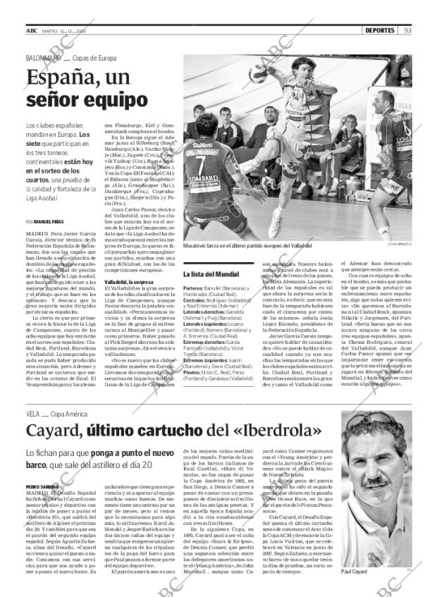 ABC MADRID 12-12-2006 página 93
