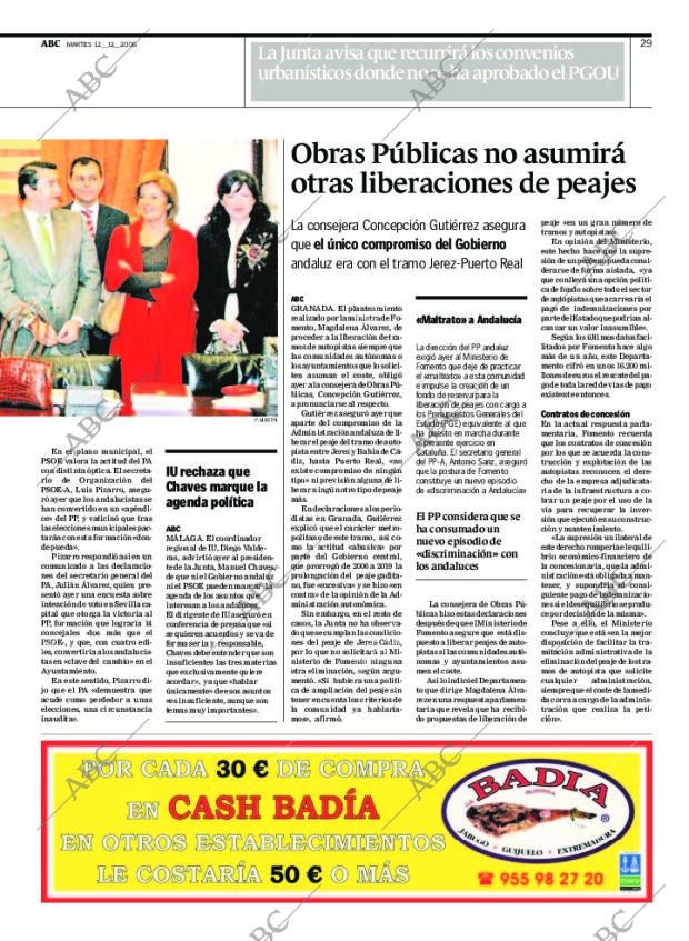 ABC SEVILLA 12-12-2006 página 29