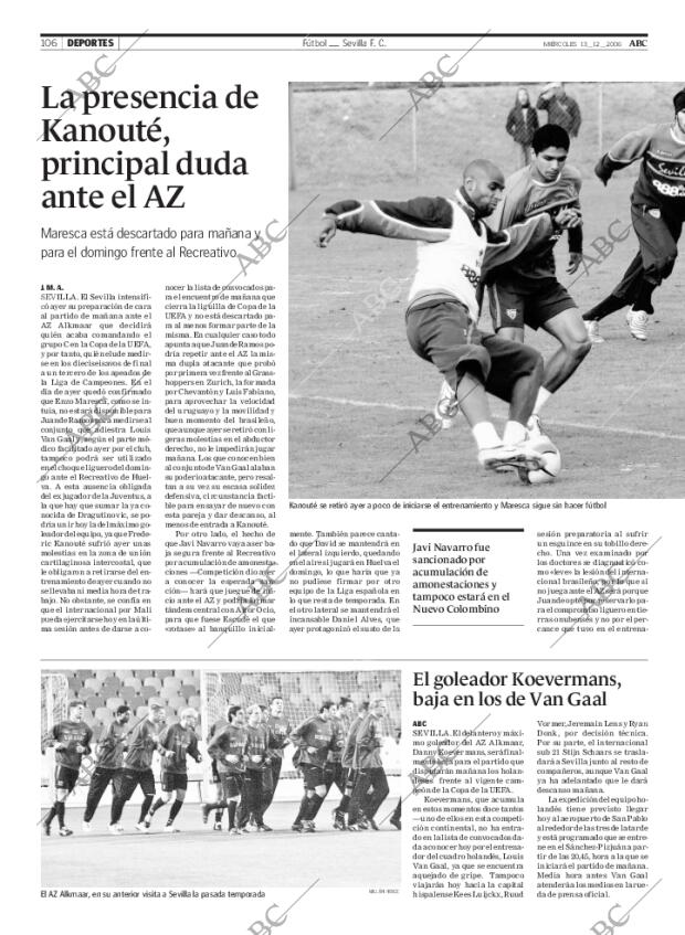 ABC SEVILLA 13-12-2006 página 106