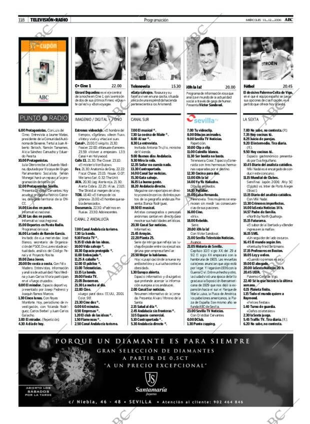 ABC SEVILLA 13-12-2006 página 118