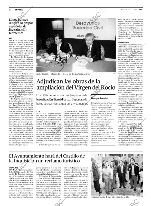 ABC SEVILLA 13-12-2006 página 12