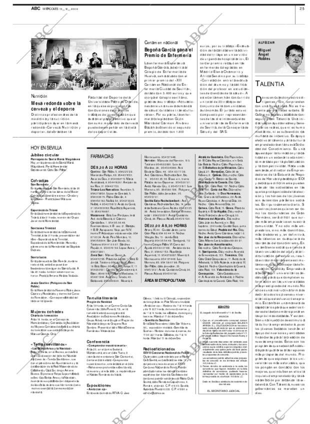 ABC SEVILLA 13-12-2006 página 25