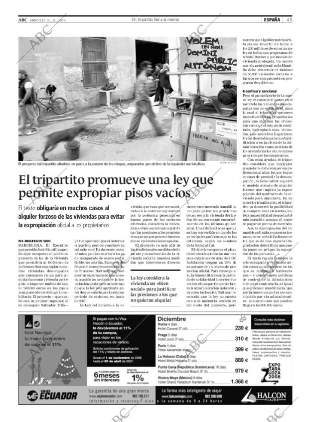 ABC SEVILLA 13-12-2006 página 45