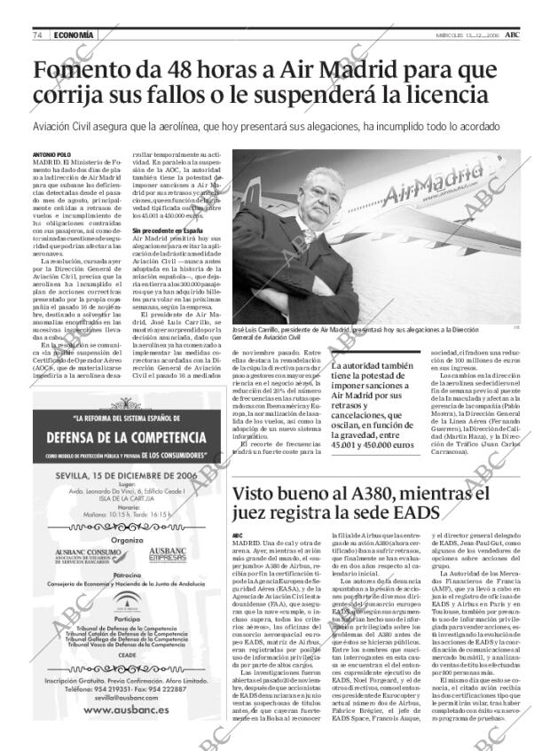 ABC SEVILLA 13-12-2006 página 74