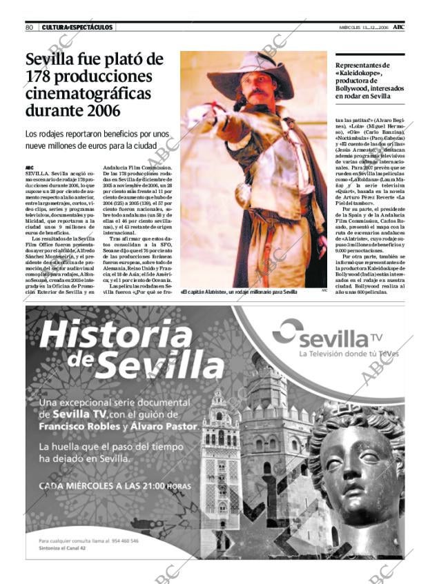 ABC SEVILLA 13-12-2006 página 80