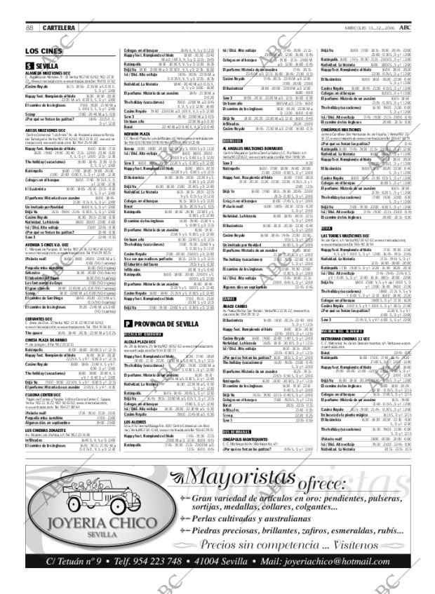 ABC SEVILLA 13-12-2006 página 88