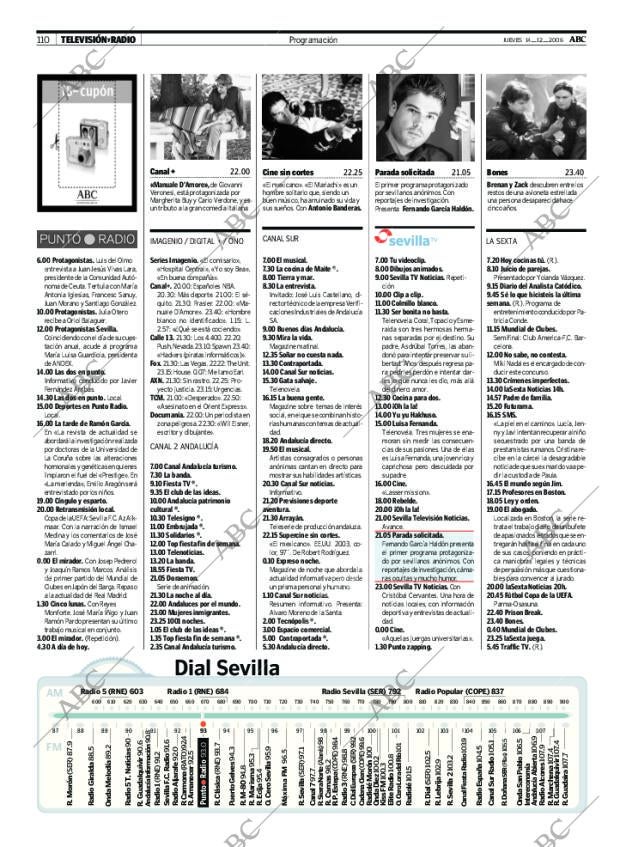 ABC SEVILLA 14-12-2006 página 110