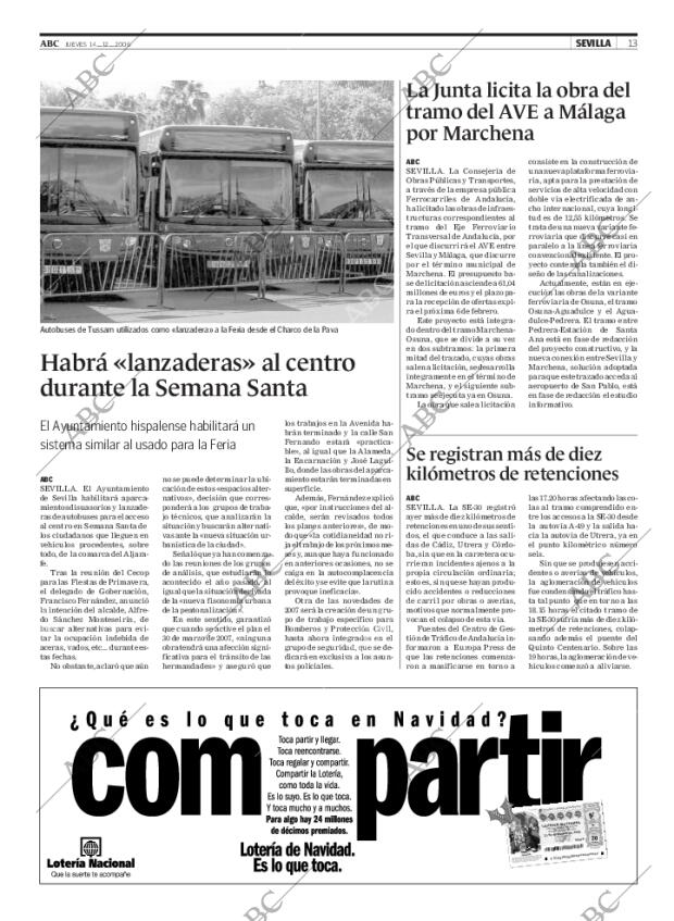 ABC SEVILLA 14-12-2006 página 13