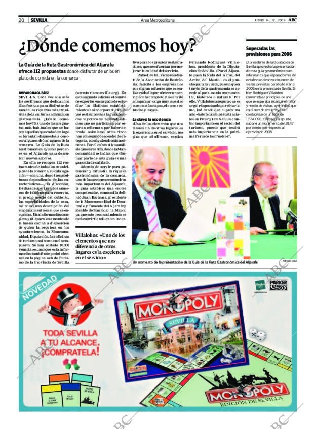 ABC SEVILLA 14-12-2006 página 20