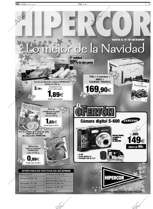 ABC SEVILLA 14-12-2006 página 21