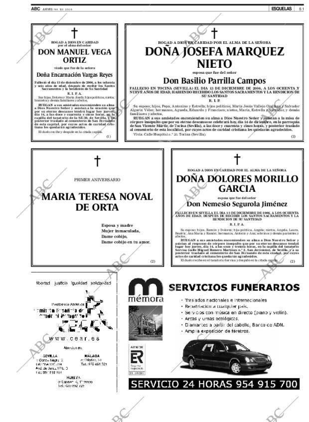 ABC SEVILLA 14-12-2006 página 81