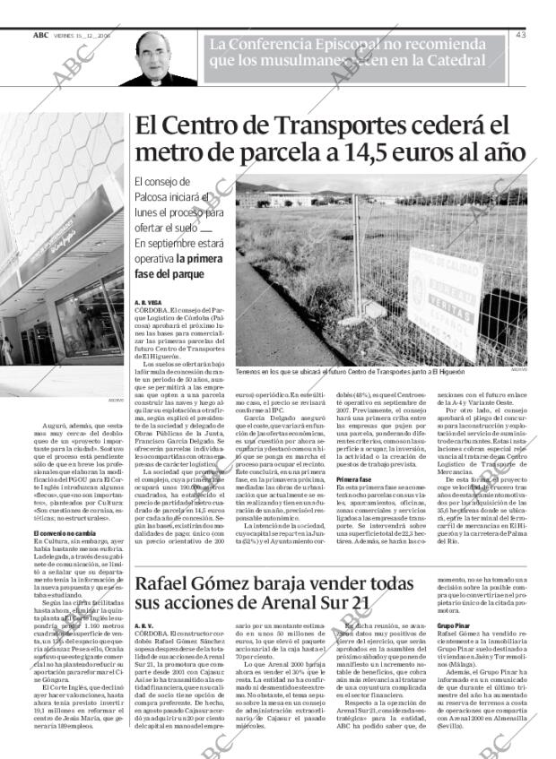 ABC CORDOBA 15-12-2006 página 43