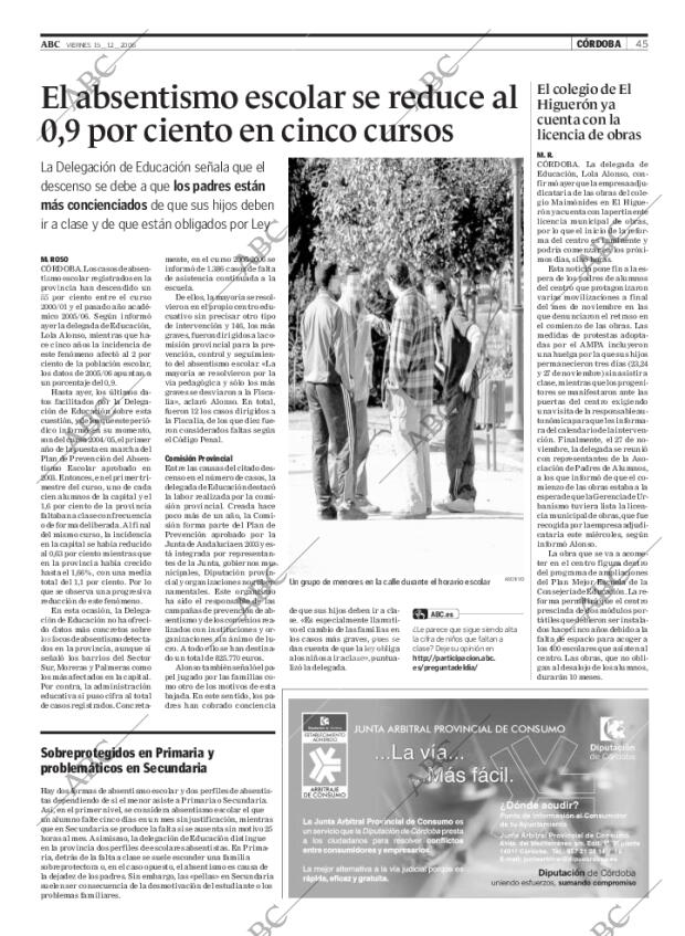 ABC CORDOBA 15-12-2006 página 45