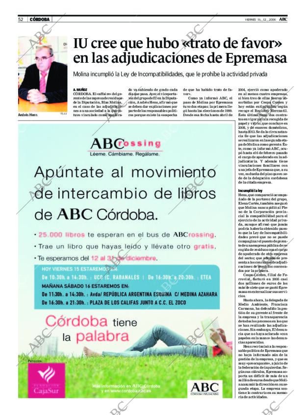 ABC CORDOBA 15-12-2006 página 52