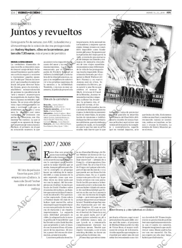 ABC MADRID 15-12-2006 página 104