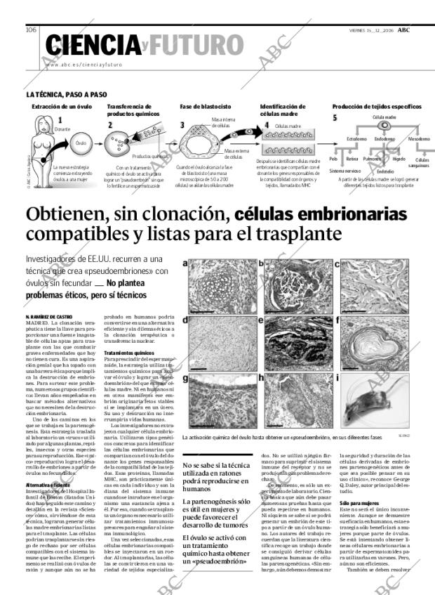 ABC MADRID 15-12-2006 página 106