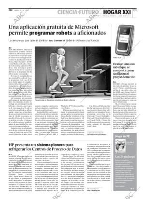 ABC MADRID 15-12-2006 página 109