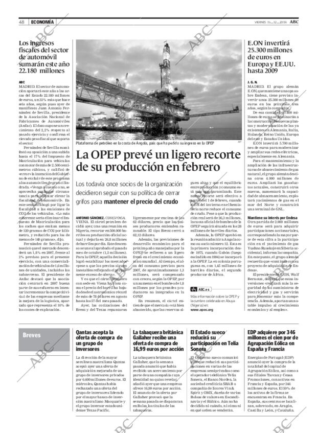 ABC MADRID 15-12-2006 página 48