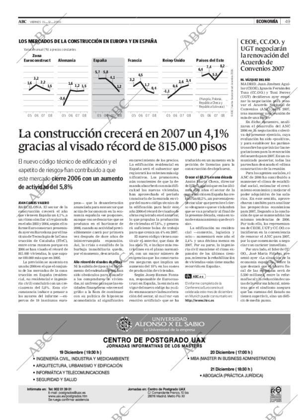 ABC MADRID 15-12-2006 página 49
