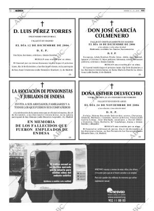ABC MADRID 15-12-2006 página 72