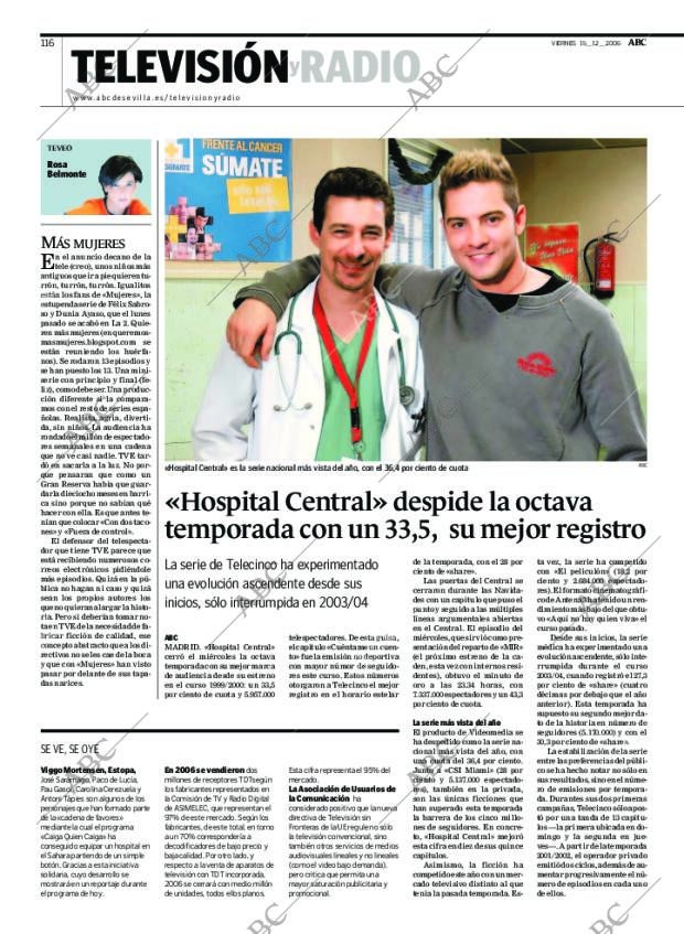 ABC SEVILLA 15-12-2006 página 116