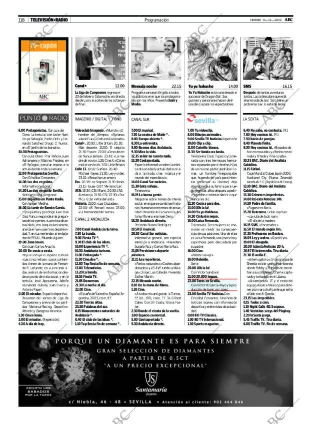 ABC SEVILLA 15-12-2006 página 118