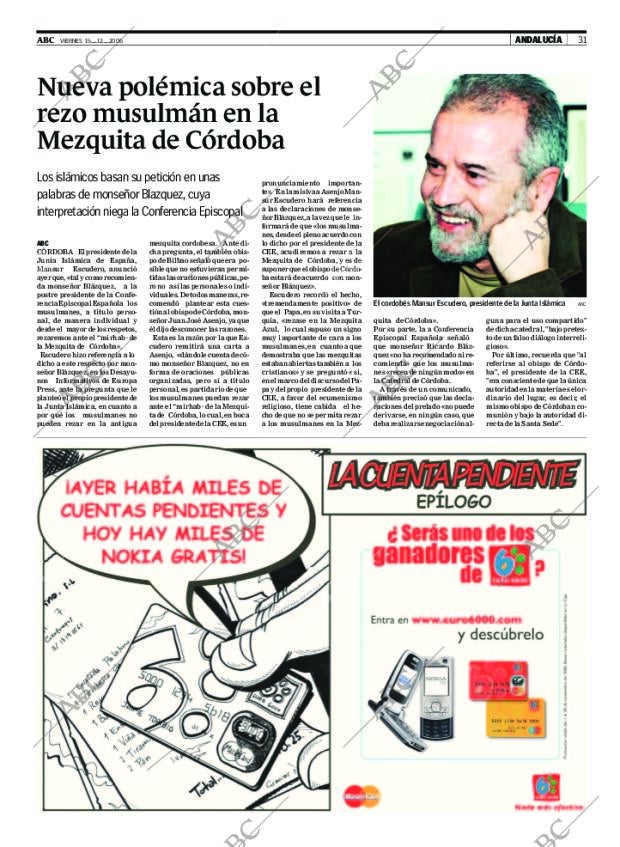 ABC SEVILLA 15-12-2006 página 31
