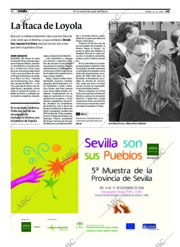 ABC SEVILLA 15-12-2006 página 42