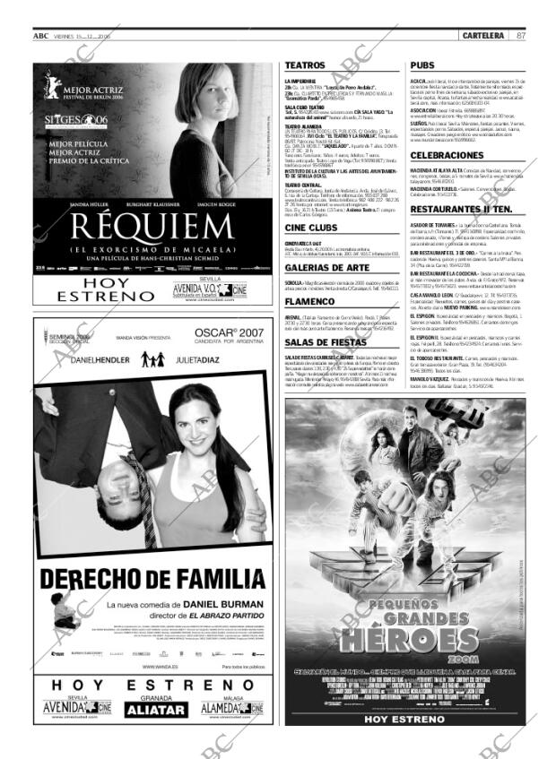 ABC SEVILLA 15-12-2006 página 87