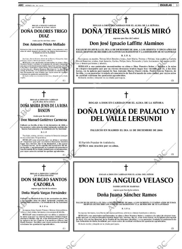 ABC SEVILLA 15-12-2006 página 91