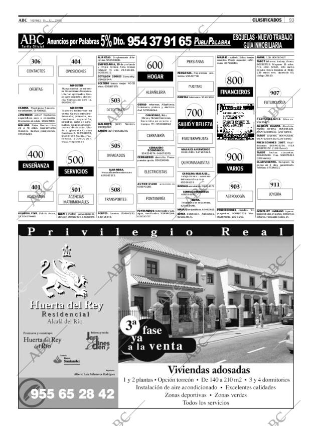 ABC SEVILLA 15-12-2006 página 93