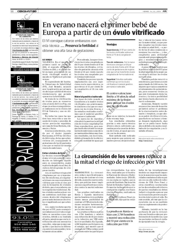 ABC SEVILLA 15-12-2006 página 98