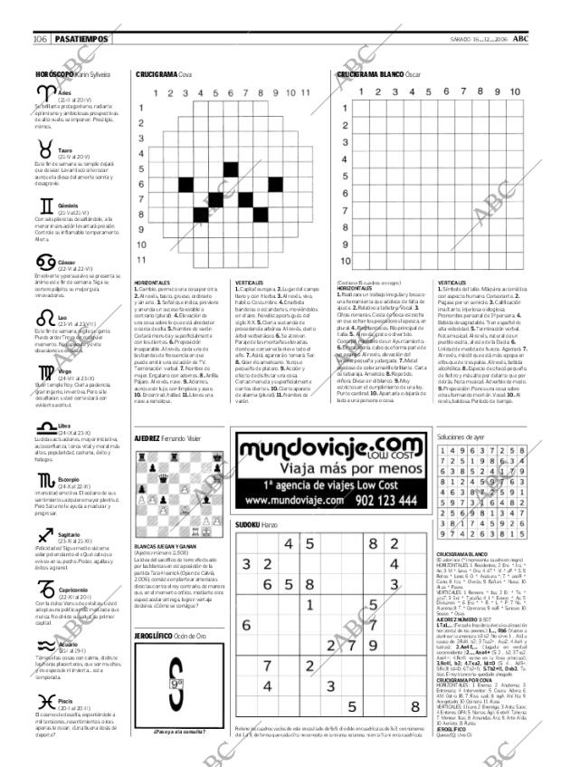 ABC MADRID 16-12-2006 página 122
