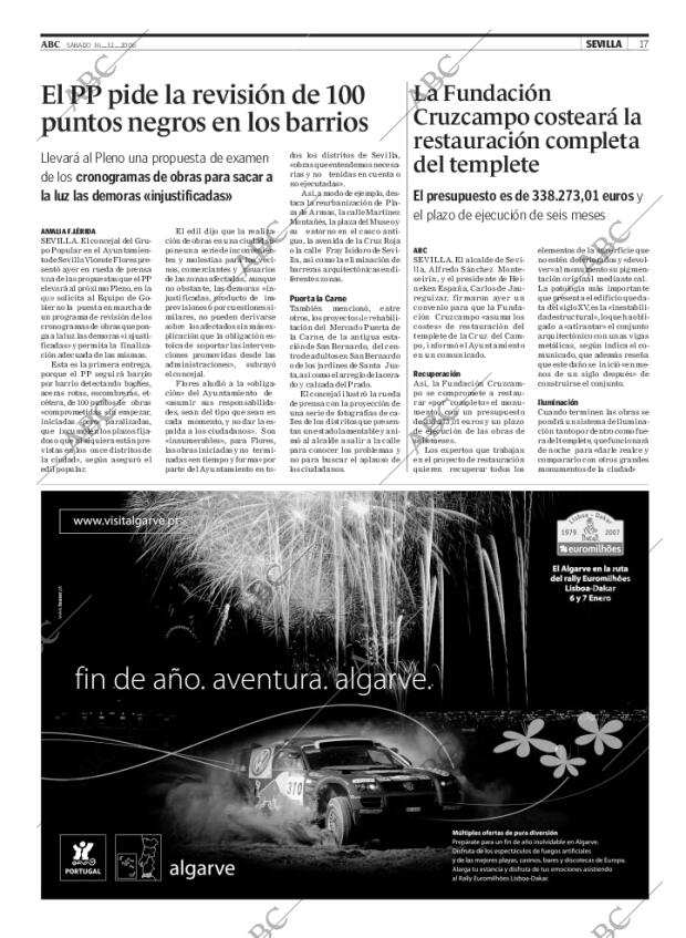 ABC SEVILLA 16-12-2006 página 17